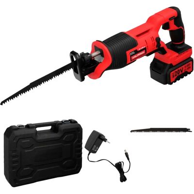 Sierra de sable Wolfpack 20V Litio - Duradera, Cambio rápido de hoja Sierra de sable Wolfpack 20V Litio - Duradera, Cambio rápido de hoja