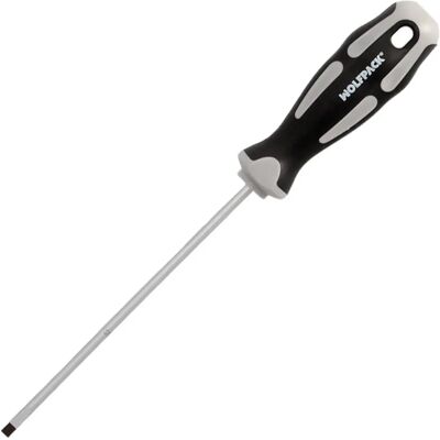 Tournevis plat creux en acier S2 - 0,8xØ4,0x125mm - DIN5265 - Publicité Tournevis plat creux en acier S2 - 0,8xØ4,0x125mm - DIN5265 - Publicité