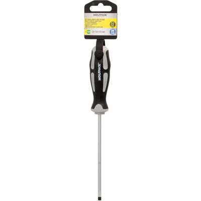 Tournevis plat creux WOLFPACK - 1,0xØ5,0x125mm - Ligne professionnelle - Publicité Tournevis plat creux WOLFPACK - 1,0xØ5,0x125mm - Ligne professionnelle - Publicité