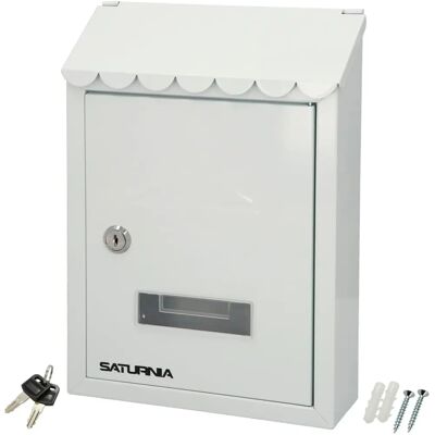 Wolfpack Caixa de Correio Exterior Branca - 205x300x70mm - Caixa de Correio Wolfpack Caixa de Correio Exterior Branca - 205x300x70mm - Caixa de Correio
