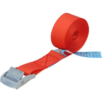 Wolfpack - 2.5 m x 25 mm - Orange - Metal Buckle - Ratchet Strap Wolfpack - 2.5 m x 25 mm - Orange - Metal Buckle - Ratchet Strap