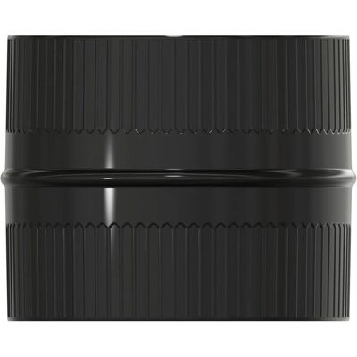 Wolfpack Zwarte Geverfde Fornuisbuis Verbinder - Ø 200 mm Wolfpack Zwarte Geverfde Fornuisbuis Verbinder - Ø 200 mm