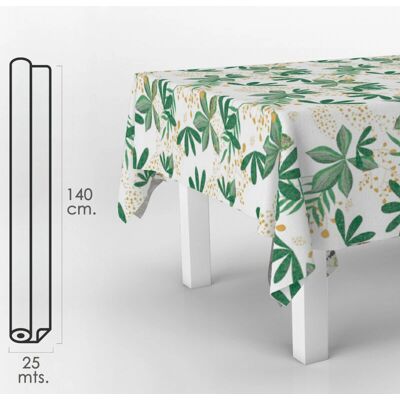 Oryx Modelo 140cm x 20m Mantel de PVC Floral - Interior/Exterior Oryx Modelo 140cm x 20m Mantel de PVC Floral - Interior/Exterior