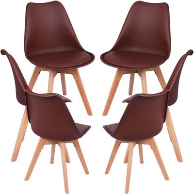 REGALOSMIGUEL Pack 6 Sillas Synk Basic - Sillas de comedor REGALOSMIGUEL Pack 6 Sillas Synk Basic - Sillas de comedor