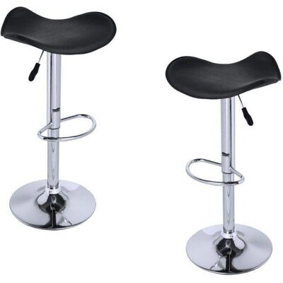 Regalos Miguel - Conjunto de 2 banquetas - Preto Regalos Miguel - Conjunto de 2 banquetas - Preto