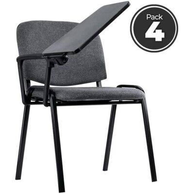 Silla de Oficina Gris Miguel - Pack 4 Silla de Oficina Gris Miguel - Pack 4