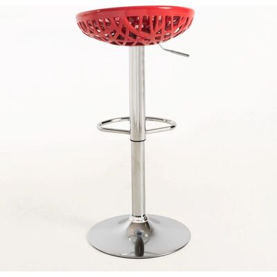 Miguel Nest Bancos de Bar Industrial - Banco - Vermelho Miguel Nest Bancos de Bar Industrial - Banco - Vermelho
