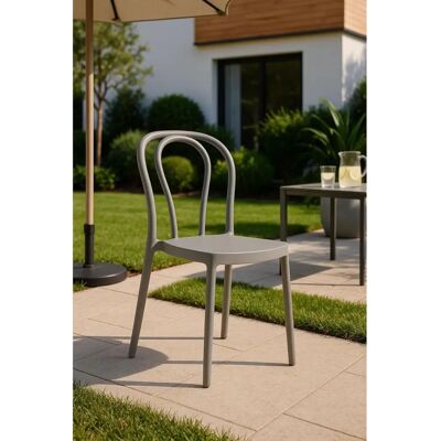 Cadeira de jardim Woda Miguel - Polipropileno - Estilo nórdico Cadeira de jardim Woda Miguel - Polipropileno - Estilo nórdico