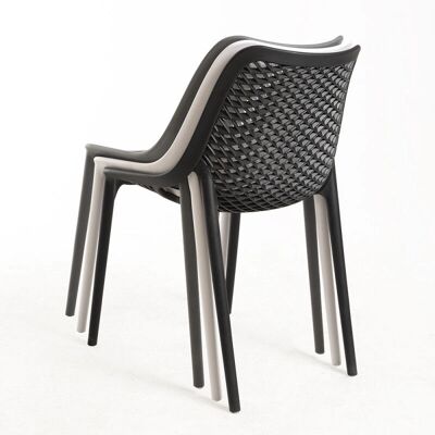 Regalos Miguel Kusin Cadeira Moderna Cinza Escuro - Silla Kusin Regalos Miguel Kusin Cadeira Moderna Cinza Escuro - Silla Kusin