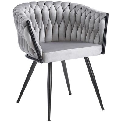 Regalos Miguel Silla Widny Negro Terciopelo - Mueble para Comedor Regalos Miguel Silla Widny Negro Terciopelo - Mueble para Comedor