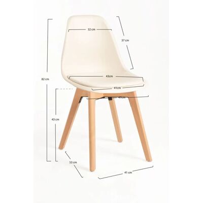 Silla Dami Beige - Interior Silla Dami Beige - Interior