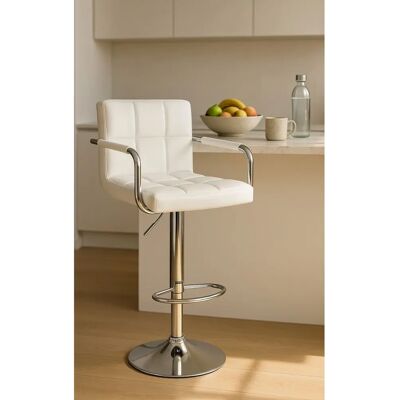 Miguel Vapen Blanco Taburete de Cocina - Mobiliario de Cocina Miguel Vapen Blanco Taburete de Cocina - Mobiliario de Cocina