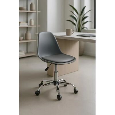 Miguel Dami Office - Cadeira de Escritório Cinza Escuro - Ergonômica & Estilosa Miguel Dami Office - Cadeira de Escritório Cinza Escuro - Ergonômica & Estilosa