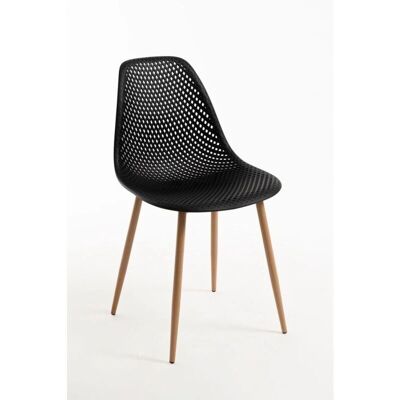 Miguel Dabel Silla Negra - Comedor - Estilo Nórdico Miguel Dabel Silla Negra - Comedor - Estilo Nórdico
