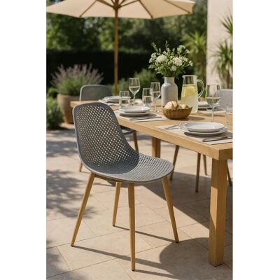 Silla Gris Dabel de Miguel - Comedor y Oficina - 85cm Silla Gris Dabel de Miguel - Comedor y Oficina - 85cm