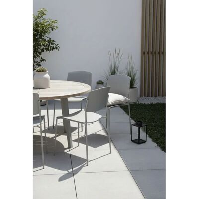 RegalosMiguel Chiel Apilable Gris - Silla RegalosMiguel Chiel Apilable Gris - Silla