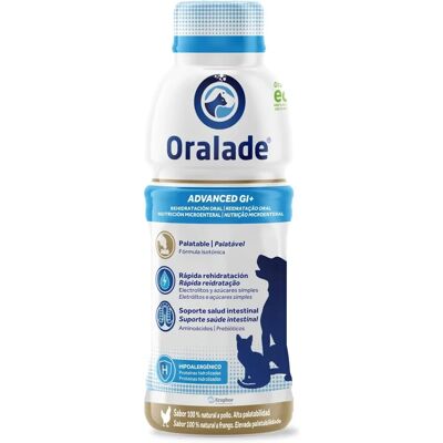Ecuphar Oralade Advance Gi 500ml Suplemento para mascotas - Hidratación Ecuphar Oralade Advance Gi 500ml Suplemento para mascotas - Hidratación
