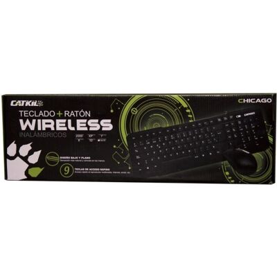 Catkil - Wireless Pack Chicago - Inalámbrico - Teclado Catkil - Wireless Pack Chicago - Inalámbrico - Teclado
