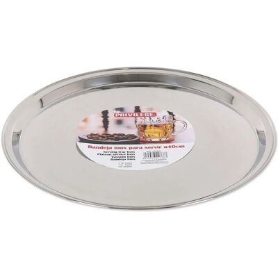 Schale Privilege Quttin Edelstahl - Ø 40 x 2 cm Schale Privilege Quttin Edelstahl - Ø 40 x 2 cm