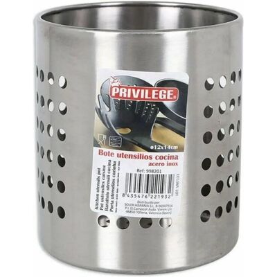 Casserole pour ustensiles de cuisine Privilege Acier inoxydable - Argent - 10,3x13,2cm / 12x14cm Casserole pour ustensiles de cuisine Privilege Acier inoxydable - Argent - 10,3x13,2cm / 12x14cm