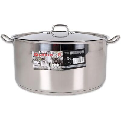 Pentola in Acciaio Inox Quttin 40cm - Compatibile Tutti Forni Pentola in Acciaio Inox Quttin 40cm - Compatibile Tutti Forni