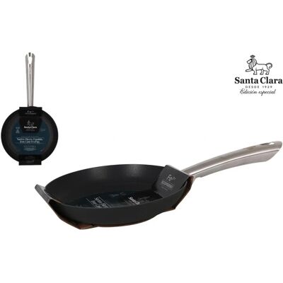 Santa Clara Sartén Hierro Fundido - Versátil 20cm, 24cm, 28cm - Sartén Santa Clara Sartén Hierro Fundido - Versátil 20cm, 24cm, 28cm - Sartén