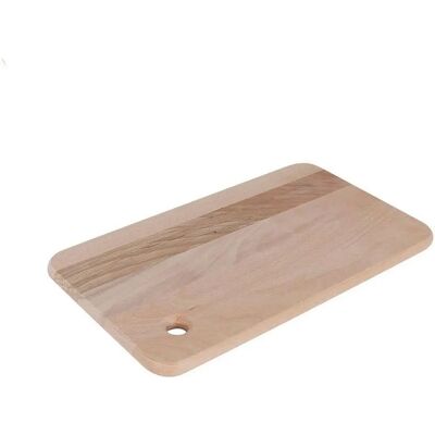 Quttin - Braunes Schneidebrett aus Holz - Schneidebrett Quttin - Braunes Schneidebrett aus Holz - Schneidebrett