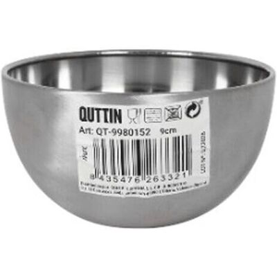 Bol en acier Quttin Ø 8,3 x 4,6 cm - Bol Bol en acier Quttin Ø 8,3 x 4,6 cm - Bol