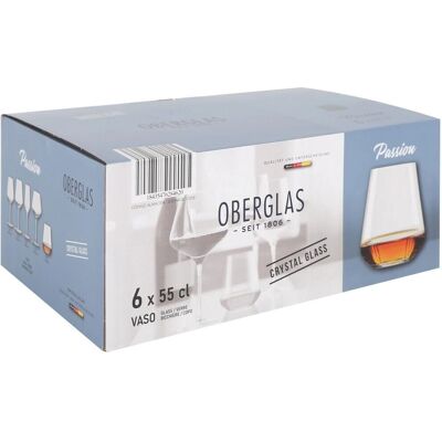 Set de 6 vasos Inde Passion 550 ml Set de 6 vasos Inde Passion 550 ml