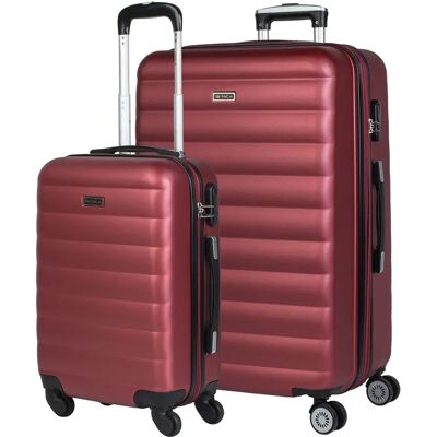 Ensemble de 2 Valises Rigides Itaca - 35/100L - Publicité Ensemble de 2 Valises Rigides Itaca - 35/100L - Publicité