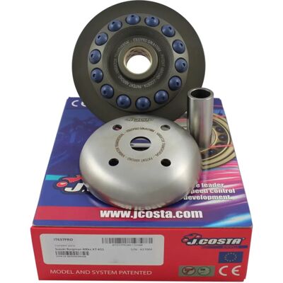 J.Costa IT637PRO - Variateur Argenté pour Suzuki 400 K7 - Publicité J.Costa IT637PRO - Variateur Argenté pour Suzuki 400 K7 - Publicité