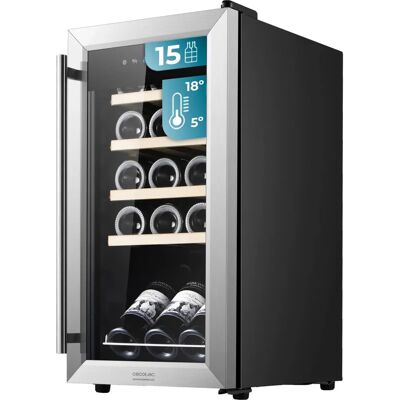 CECOTEC Adega de Vinho Bolero Grandsommelier 1550 - Frigorífico para vinho CECOTEC Adega de Vinho Bolero Grandsommelier 1550 - Frigorífico para vinho