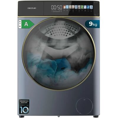 Lavatrice CECOTEC Bolero DressCode 9900 Autodose - 9kg, Ice Blue, Inverter Lavatrice CECOTEC Bolero DressCode 9900 Autodose - 9kg, Ice Blue, Inverter