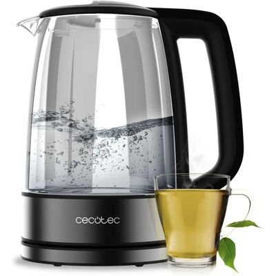 Cecotec Bouilloire Électrique ThermoSense 340 Noire - Eau, 1,7L, 2200W - Publicité Cecotec Bouilloire Électrique ThermoSense 340 Noire - Eau, 1,7L, 2200W - Publicité