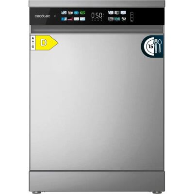 Lave-vaisselle Cecotec Bolero Aguazero 6210 - 15 Couverts, Inox, 14 Programmes - Publicité Lave-vaisselle Cecotec Bolero Aguazero 6210 - 15 Couverts, Inox, 14 Programmes - Publicité