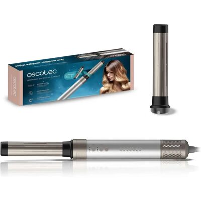 Cecotec Bamba CeramicCare 2în1 AirGlam Aluminiu Styler - Styler pentru păr Cecotec Bamba CeramicCare 2în1 AirGlam Aluminiu Styler - Styler pentru păr