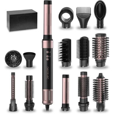 Cecotec Bamba CeramicCare 14en1 AirGlam Kit de Coiffage - Kit de Coiffage - Publicité Cecotec Bamba CeramicCare 14en1 AirGlam Kit de Coiffage - Kit de Coiffage - Publicité