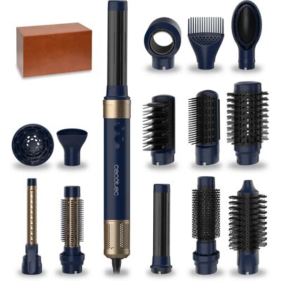 Cecotec Bamba CeramicCare 14in1 AirGlam Blue Multistyler - Haarstylinggerät Cecotec Bamba CeramicCare 14in1 AirGlam Blue Multistyler - Haarstylinggerät