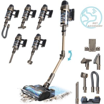 Cecotec Conga Rockstar 12500 Stellar AquaPet Flex - Anthracite - Aspirateur vertical - Publicité Cecotec Conga Rockstar 12500 Stellar AquaPet Flex - Anthracite - Aspirateur vertical - Publicité