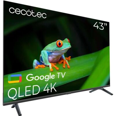 Televisor QLED Serie V4 43" - 4K UHD, Negro Televisor QLED Serie V4 43" - 4K UHD, Negro