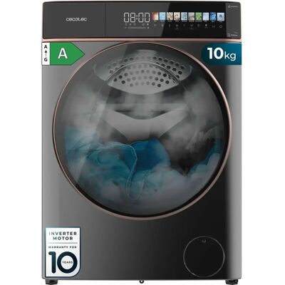 CECOTEC Bolero DressCode 10900 Voorlader Wasmachine - Inverter Staal 10kg CECOTEC Bolero DressCode 10900 Voorlader Wasmachine - Inverter Staal 10kg