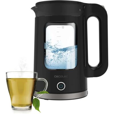 Cecotec Thermosense 330 Glassy - 1,7L, 2200W Schwarz Wasserkocher Cecotec Thermosense 330 Glassy - 1,7L, 2200W Schwarz Wasserkocher