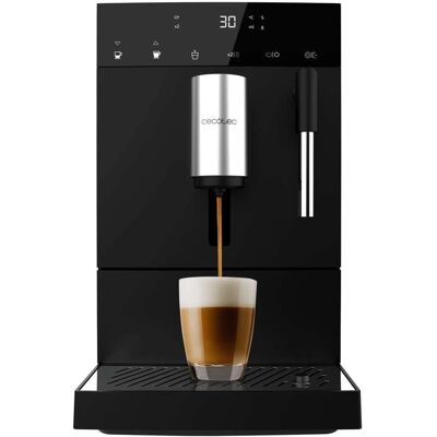 Cecotec Cremmaet Compact Steam Automatischer Kaffeevollautomat mit Mühle 19 Bar Schwarz Cecotec Cremmaet Compact Steam Automatischer Kaffeevollautomat mit Mühle 19 Bar Schwarz