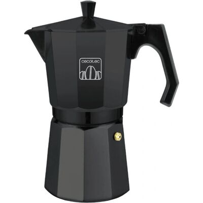 Cecotec Mokclassic 600 - Schwarz - Moka Topf Cecotec Mokclassic 600 - Schwarz - Moka Topf