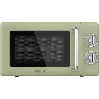 Mikrowelle Cecotec PROCLEAN 3110 RETRO 20 L Grün Mikrowelle Cecotec PROCLEAN 3110 RETRO 20 L Grün