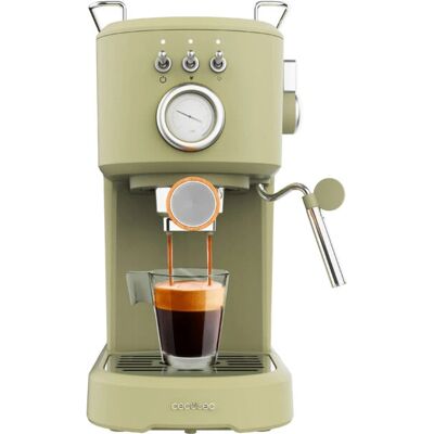 Cecotec Power Espresso 20 Retro - Verde - Macchina per espresso Cecotec Power Espresso 20 Retro - Verde - Macchina per espresso
