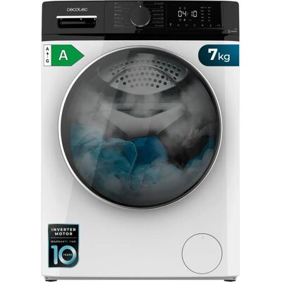 Cecotec - Lave-linge à chargement frontal 7kg Bolero Dresscode 7610 Inverter - Publicité Cecotec - Lave-linge à chargement frontal 7kg Bolero Dresscode 7610 Inverter - Publicité