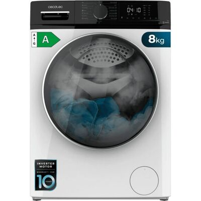 Cecotec Bolero DressCode 8610 - Blanc - machine à laver - Publicité Cecotec Bolero DressCode 8610 - Blanc - machine à laver - Publicité