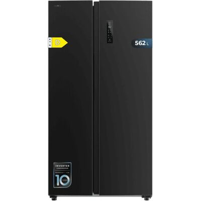 Cecotec Negro 562L Frigorífico Side-by-Side - Refrigerador Cecotec Negro 562L Frigorífico Side-by-Side - Refrigerador