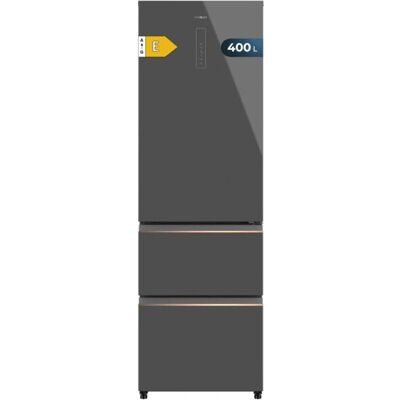 Cecotec - 02083 - 400 L - Grey Glass - fridge-freezer Cecotec - 02083 - 400 L - Grey Glass - fridge-freezer